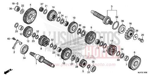 TRANSMISSION (CTX700A) CTX700AE de 2014